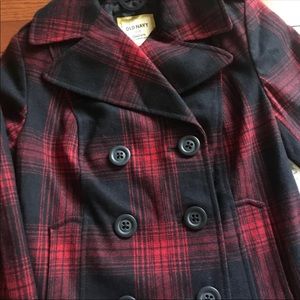 Old Navy Plaid Coat